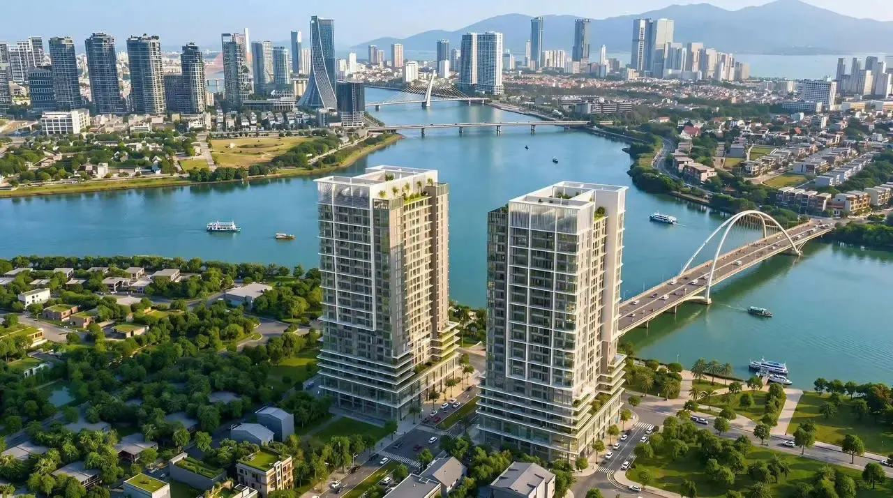 Phối cảnh S-Light Tower tại Hòa Xuân, Đà Nẵng